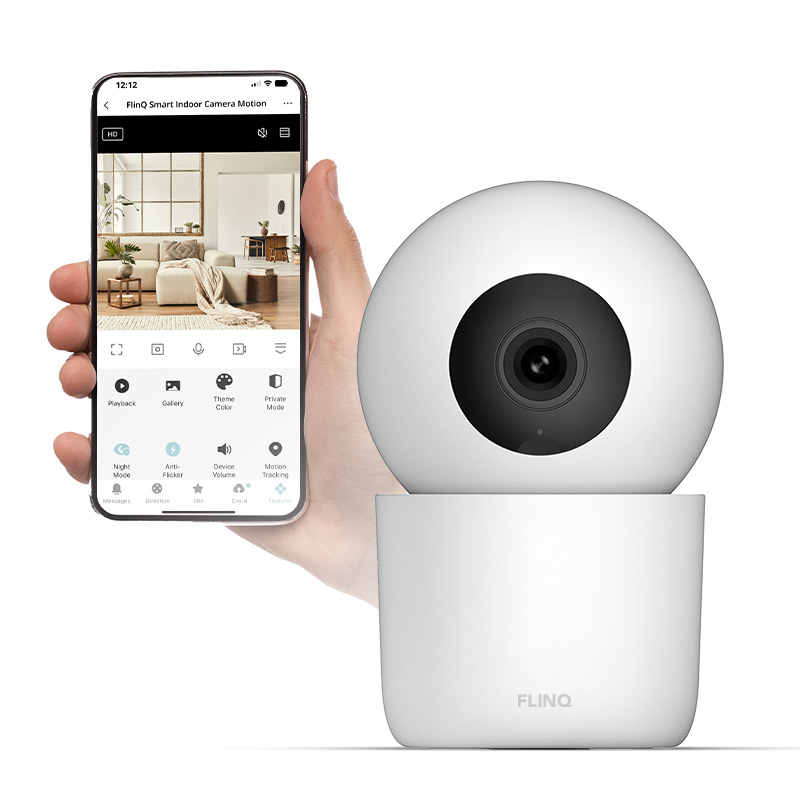 Koop Smart Indoor Motion Camera & Babyfoon met AI-functie - 8720955002905