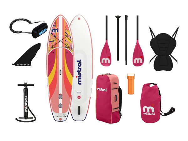 Mistral Opblaasbaar SUP-board Floral-4335633034570