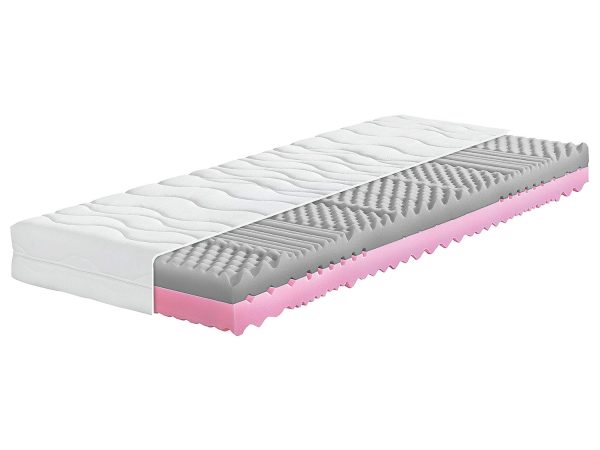 Breckle 7-zones kinder koudschuimmatras YOUNG COMFORT (80 X 200 CM)-4019473140614