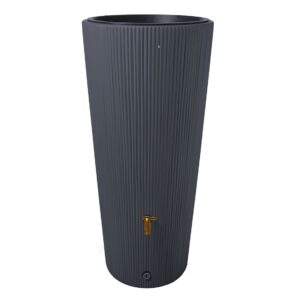 4rain 2-in-1 regenton en plantenbak (Grafietgrijs) (4023122265733)