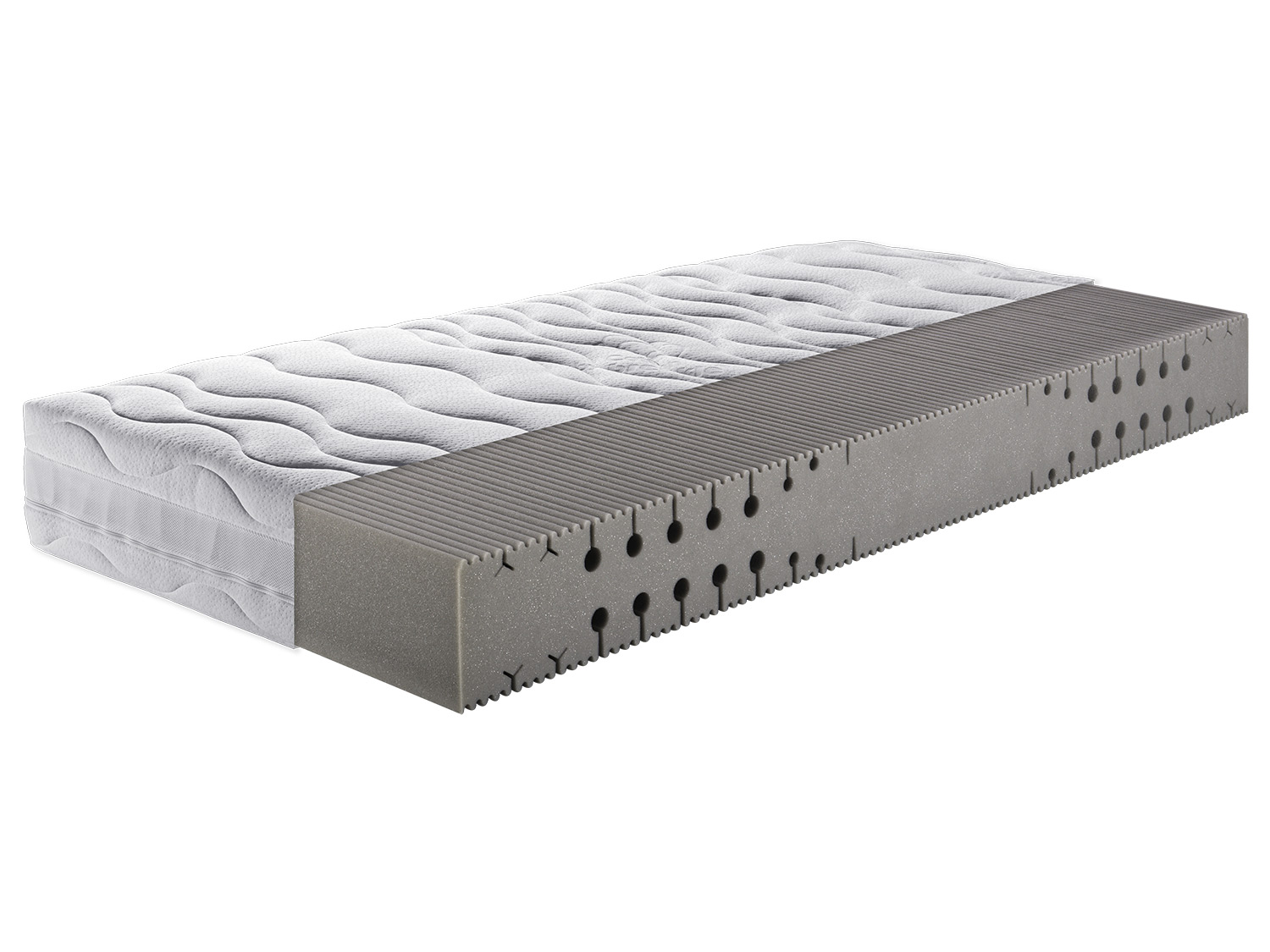 Breckle Koudschuim matras Pro Body S 592 (Stevig (H3), 80 x 200 cm) (4019473306126)