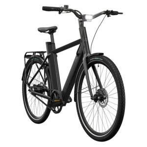 CRIVIT Urban elektrische fiets 3.0 X riemaandrijving (All Black) (4052916232590)