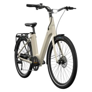CRIVIT Urban elektrische fiets 3.0 Y kettingaandrijving (Desert Beige) (4052916231555)