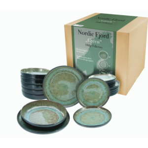 Creatable Serviesset Nordic Fjord (18-delige bordenset, groente) (4045486215575)