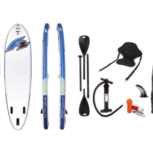 F2 Opblaasbaar SUP-board Sport Kajak incl. accessoires (4065997049483)