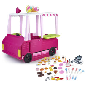 FEBER 2-in-1 speelgoed keuken (Roze) (8411845018709)