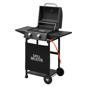 GRILLMEISTER Gas-BBQ met 2 branders (4054599105970)