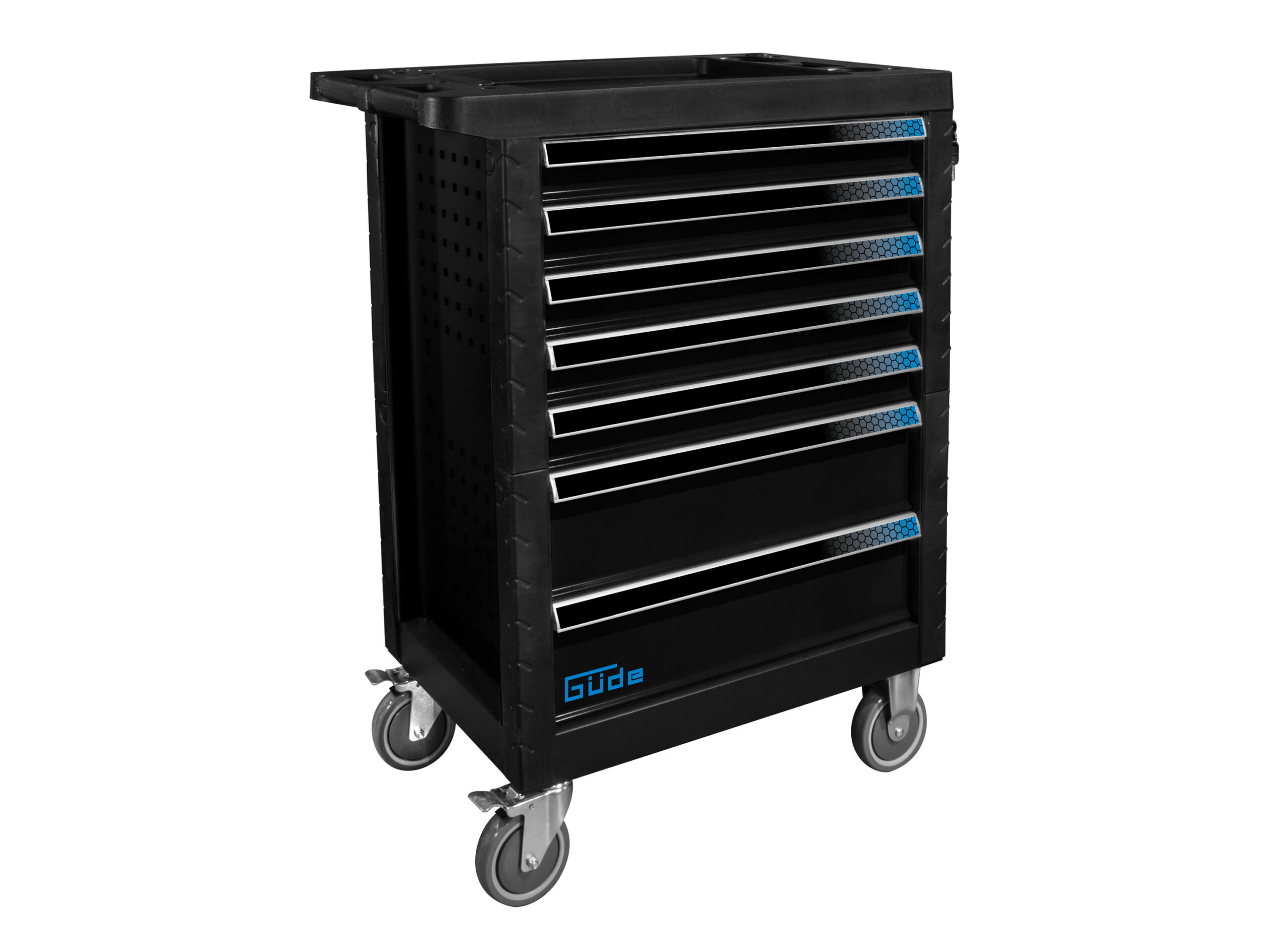 Güde Gereedschapswagen GW7 Black Line met gereedschapset (4015671632494)