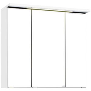 HELD Badkamer spiegelkast Bologna 3D (LED-inbouwlamp, Wit, 70 cm) (4251639433301)