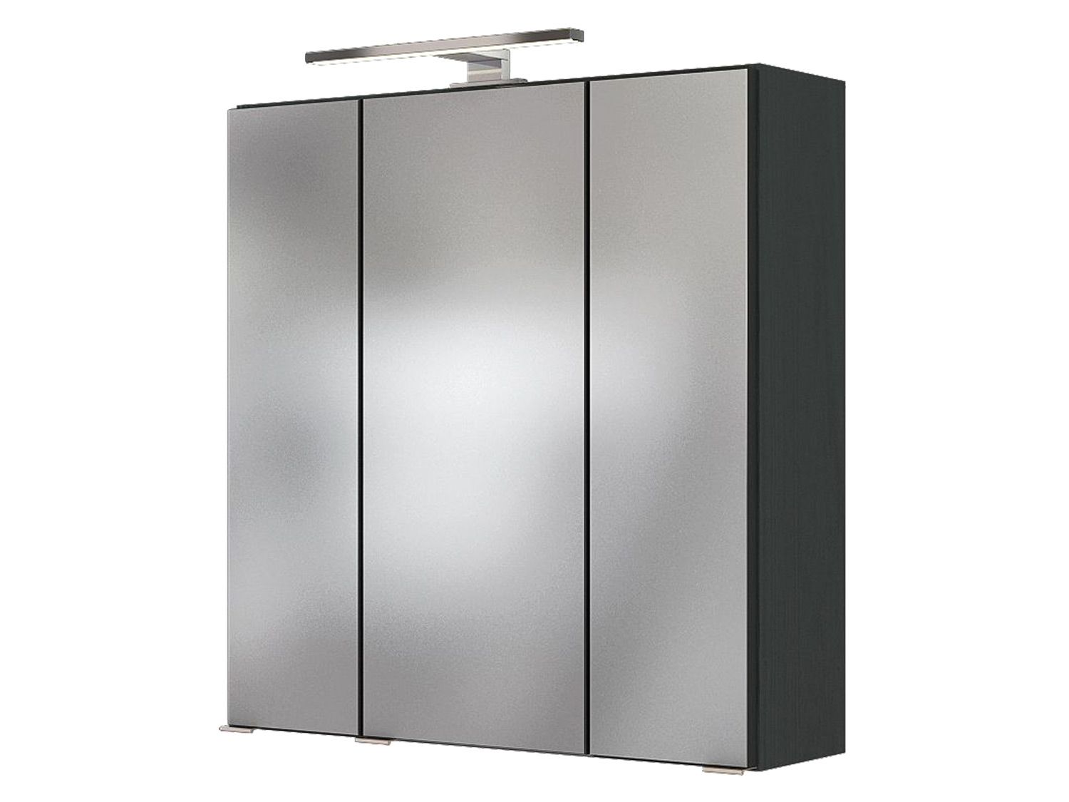 HELD Badkamer spiegelkast (Donkergrijs, 60 cm) (4251639434087)