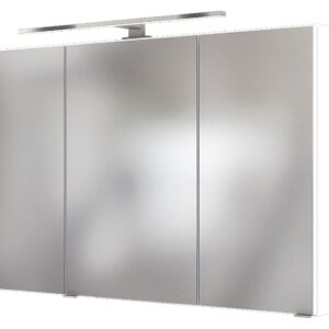 HELD Badkamer spiegelkast (Wit, 100 cm) (4251639434131)