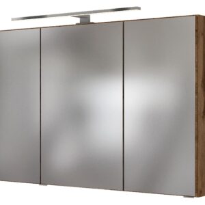 HELD Badkamer spiegelkast (wotan eik, 100 cm) (4251639434155)