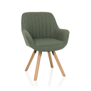 HJH LIVING Draaibare eetkamerstoel Scandi Soft (muntgroen) (4064323107392)