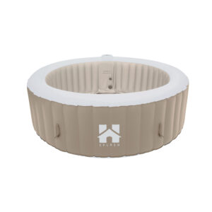 HOME DELUXE Opblaasbare hottub Splash (Beige) (4058166232861)