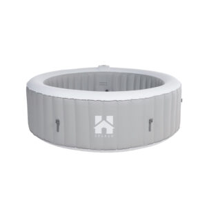 HOME DELUXE Opblaasbare hottub Splash (uni grijs) (4058166166739)