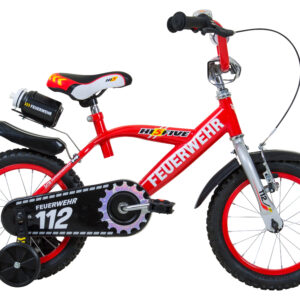 Hi5 Kinderfiets (12", Rood) (4250845924191)