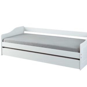 Inter Link Kinder bedframe Leonie (Wit, 90 x 190 cm) (4010340944052)