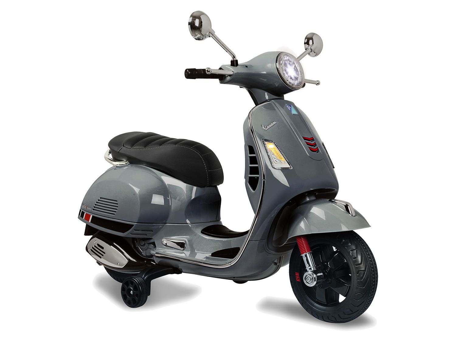 JAMARA Elektrische Vespa kinderscooter Ride On (Grijs) (4042774449896)