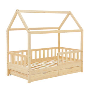 Juskys Kinderbed Marli (Hout met lades, 200 x 90 cm) (4260565527541)