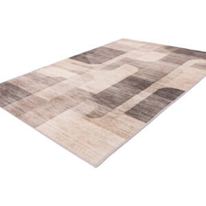 KAYOOM Vloerkleed Bluster 225 - laagpolig & glanzend (225, Taupe, 160 x 230 cm) (4063074917762)