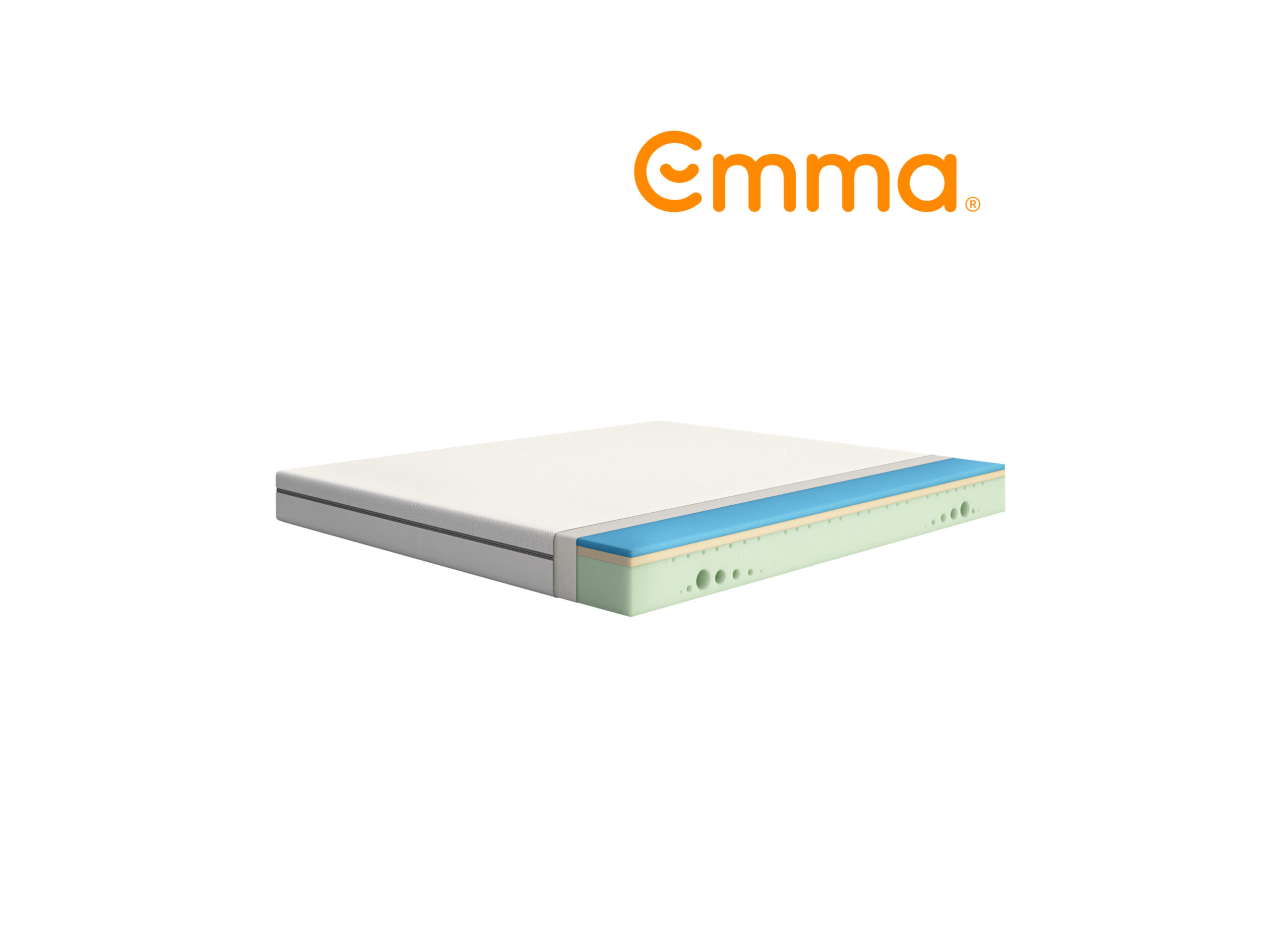 Koudschuim matras Emma One (Medium, 200 x 200 cm) (4251822507574)