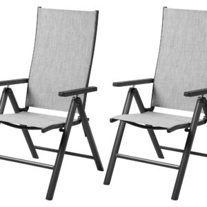 LIVARNO 2 Verstelbare tuinstoelen Houston (4054599125251)