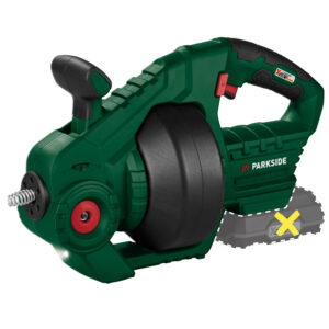 PARKSIDE Accu-gootsteenontstopper 20V set met 2Ah accu en 2,4A lader