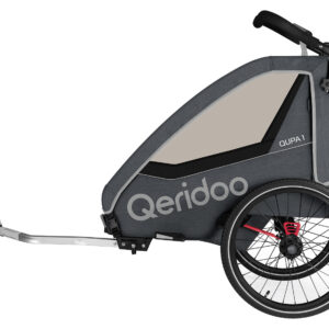 Qeridoo Fietskar QUPA 1 (Grijs) (4260204181080)