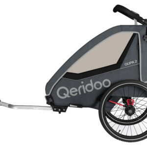 Qeridoo Fietskar QUPA 2 (Grijs) (4260204181110)