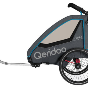 Qeridoo Fietskar QUPA 2 (blauw) (4260204181103)