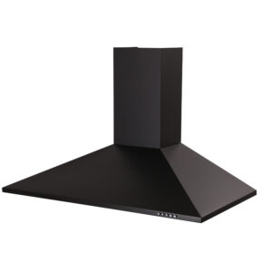 Respekta Schouw afzuigkap Nola of Karena - 60 of 90 cm (Breedte: 90cm, Zwart) (4262376918426)