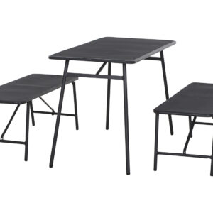SIENA GARDEN Tuinset Palma (2 bankjes + 1 tafel) (4055938450645)