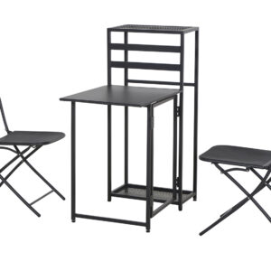 SIENA GARDEN Tuinset Palma (2 stoelen + 1 tafel (inklapbaar)) (4055938450652)