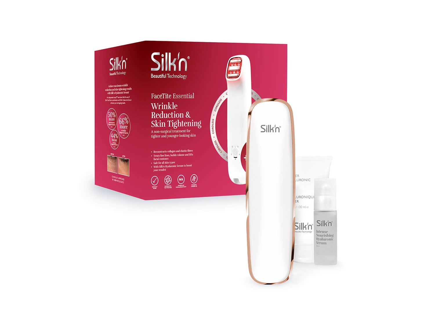 SILK´N FaceTite Essentials antiverouderingsapparaat H2120/H2130 (8712856066735)