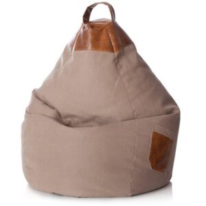 SITTING POINT Zitzak BeanBag Jamie (Zandkleurig, XL (220 l)) (4005380386283)