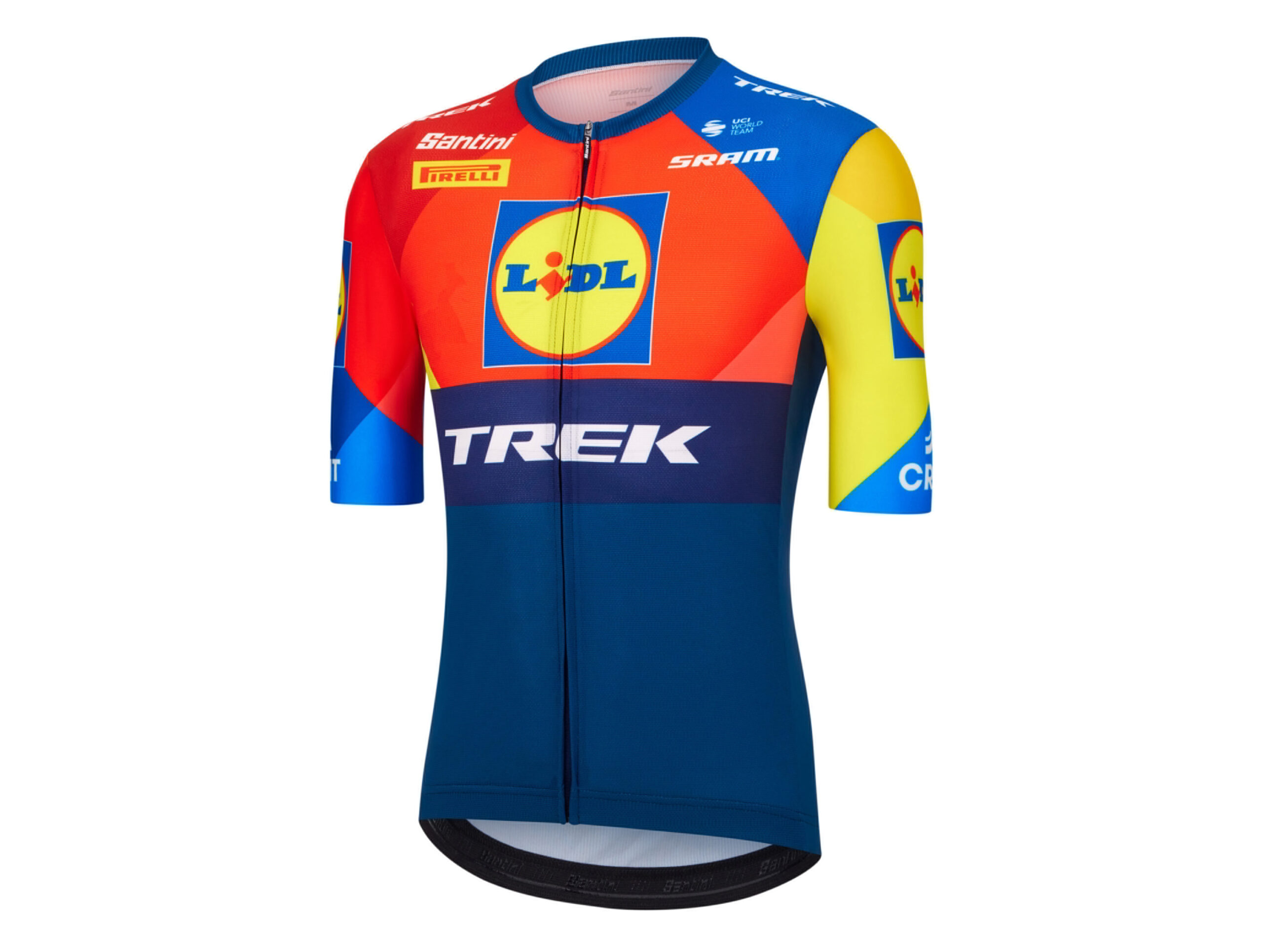 Santini Heren fietsshirt Lidl-Trek 2025 (XXl) (8053845385223)