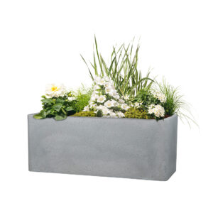 Scheurich Langwerpige bak (Grijs, Lengte 60 cm) (4033083140642)