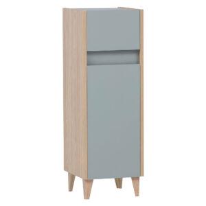 Schildmeyer Badkamerkast Elba (licht eiken / duifblauw, Breite: 30,2cm) (4027181115282)
