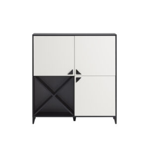 Schildmeyer Kast Looks Classic (zwart mat beige) (4027181120927)
