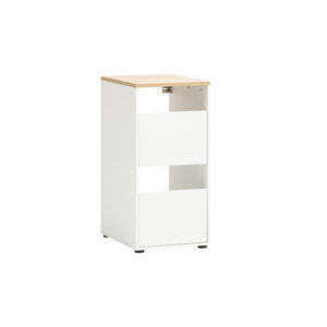 Schildmeyer Kast Solea (2 vakken, hoogte 95,8 cm, mat wit) (4027181123614)