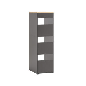 Schildmeyer Kast Solea (3 vakken, hoogte 154 cm, Antraciet) (4027181123645)