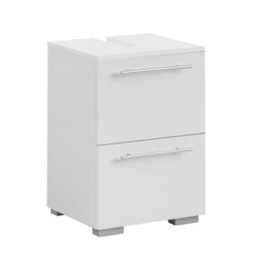 Schildmeyer Onderkast wastafel Carlos (Breedte 40 cm, parelwit) (4027181112656)