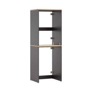 Schildmeyer Wasmachinekast Solea (2-delige set, Antraciet) (4027181123713)