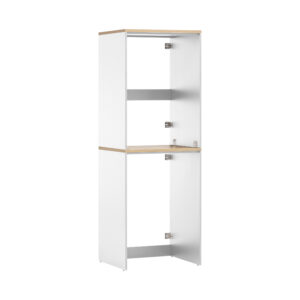 Schildmeyer Wasmachinekast Solea (2-delige set, mat wit) (4027181123706)