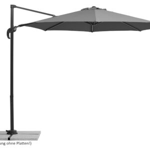 Schneider Zweefparasol Rhodos Junior 300 cm (Antraciet) (4000570081474)