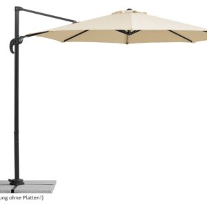 Schneider Zweefparasol Rhodos Junior 300 cm (Naturel) (4000570081467)