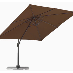 Schneider Zweefparasol Valencia 250 x 250 cm (Mokka) (4000570631693)