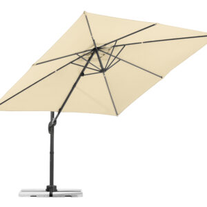 Schneider Zweefparasol Valencia 250 x 250 cm (Naturel) (4000570631020)