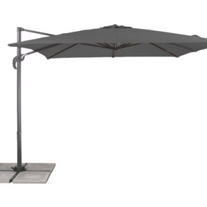 Schneider Zweefparasol Valencia Grande 280 x 280 cm (Antraciet) (4000570699150)