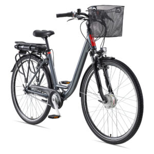 TELEFUNKEN Elektrische fiets City Multitalent RC657 (Antraciet) (4000420282792)